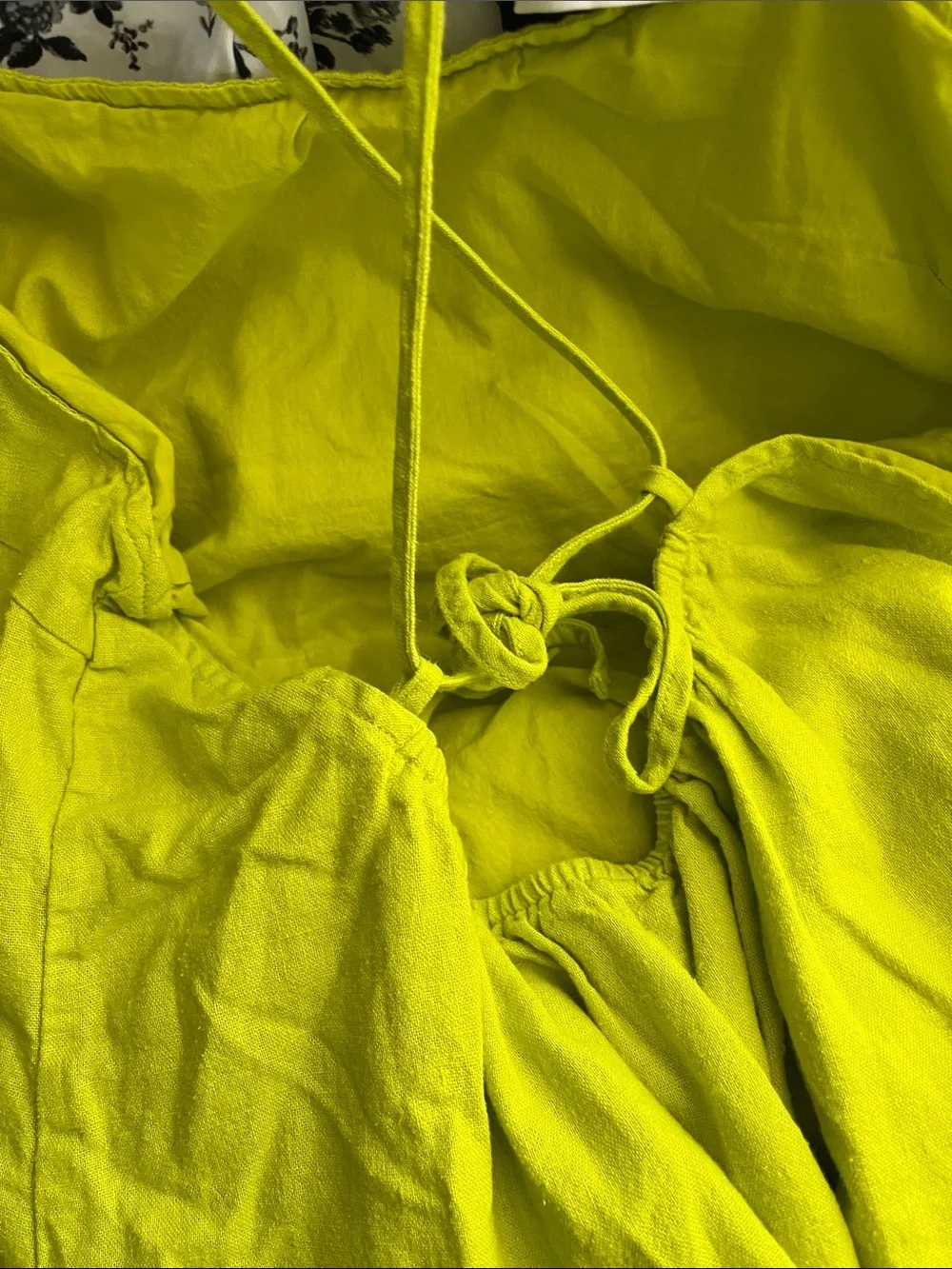 a new day Neon Lime Green Mini Dress - Picture 5 of 6